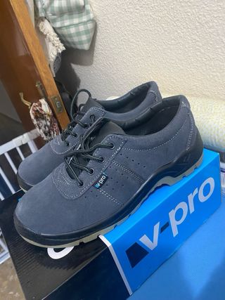 Zapatos de seguridad grises