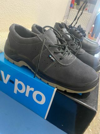 Zapatos de seguridad grises