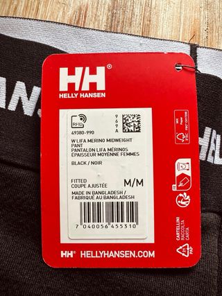 pantalones térmicos Helly Hansen woman nuevos!