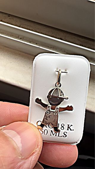 Colgante Niño Plata de Ley 925