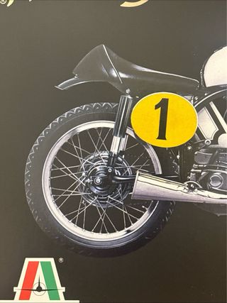 Italeri Norton Manx 500cc 1:9 kit montaggio New