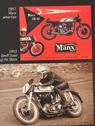 Italeri Norton Manx 500cc 1:9 kit montaggio New