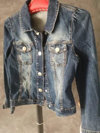 Chaqueta Vaquera Talla 34 Azul