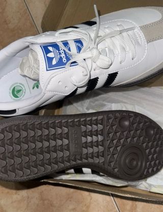 Adidas Samba Blancas y Negras