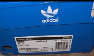 Adidas Samba Blancas y Negras