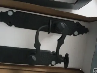 Manillar Puerta Negro (2 unidades)