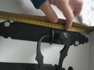 Manillar Puerta Negro (2 unidades)