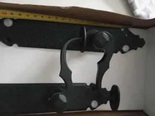 Manillar Puerta Negro (2 unidades)