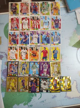 Lote Cromos Liga Adrenalyn XL Mixto