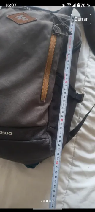 Mochila Quechua técnica con termo