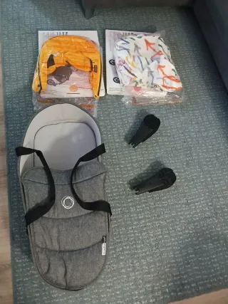 Cochecito de bebé y cambiador