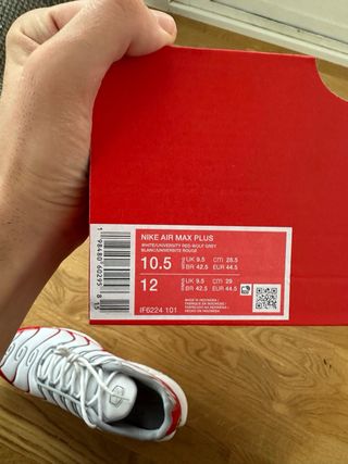 Nike Air Max Plus Tn “University Red”