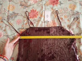 Vestido lentejuelas Stradivarius Nuevo