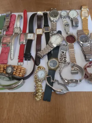 Lote de relojes de pulsera variados