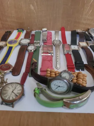 Lote de relojes de pulsera variados