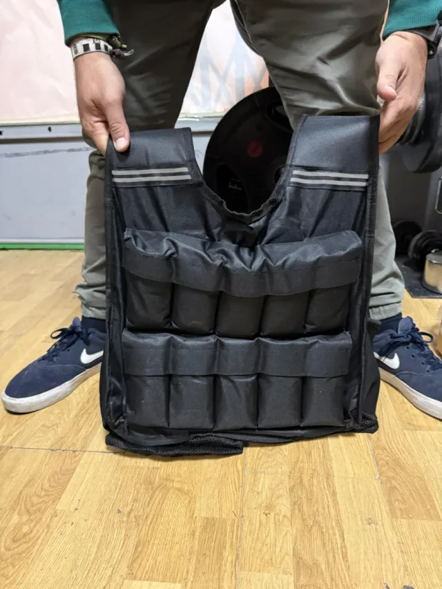 Chaleco lastrado 20kg