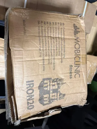 Chaleco lastrado 20kg