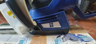 Tagliasiepe elettrico blu