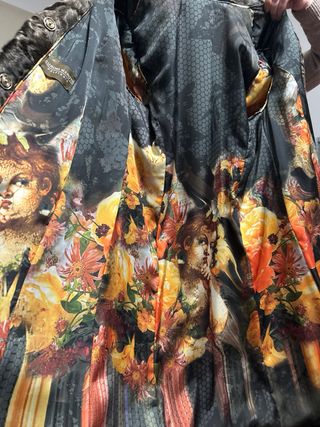 Abrigo de piel de cabrito alta peletería