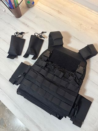 Chaleco Táctico Airsoft Negro emersongear