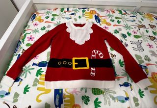 Jersey Navideño Niño Talla 10-12 años