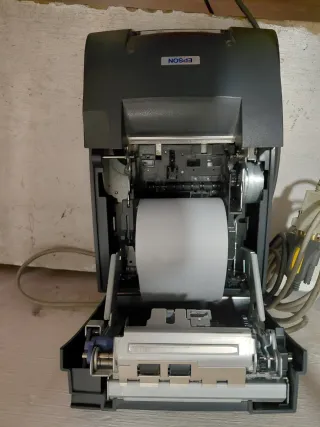 Impresora de Tickets Epson Negra/Gris