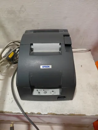 Impresora de Tickets Epson Negra/Gris