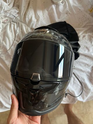 Casco Scorpion R1 Exo Carbono Onyx