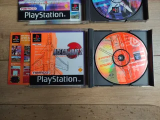 2 Juegos PS1 Ace Combat 2 y 3 Electrosphere