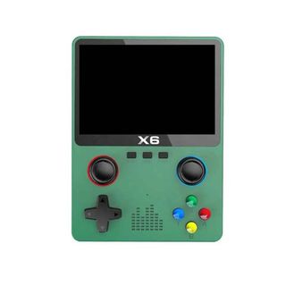 Consola de videojuegos verde Game Console