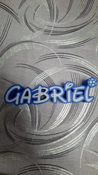 Nomi personalizzati stampati 3D