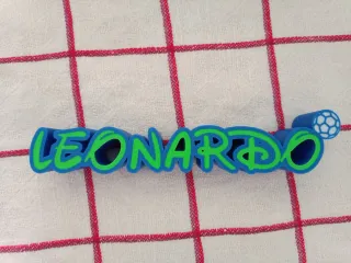 Nomi personalizzati stampati 3D