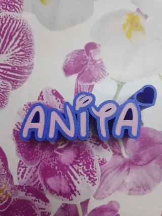 Nomi personalizzati stampati 3D