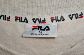 Jersey Fila Mujer original premium Beige