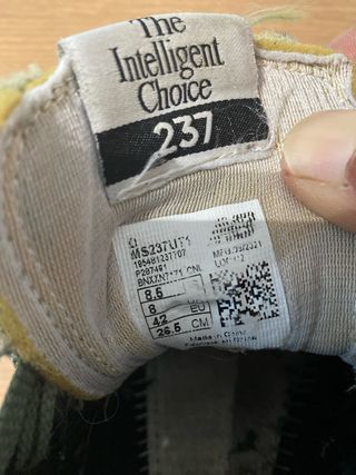 Zapatillas New Balance Verde y Blanco