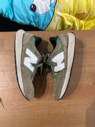 Zapatillas New Balance Verde y Blanco