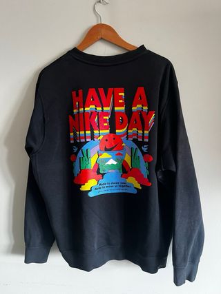 Sudadera Nike Negra Talla L