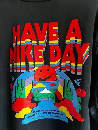 Sudadera Nike Negra Talla L