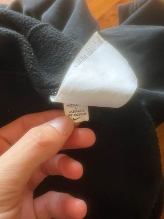 Sudadera Nike Negra Talla L