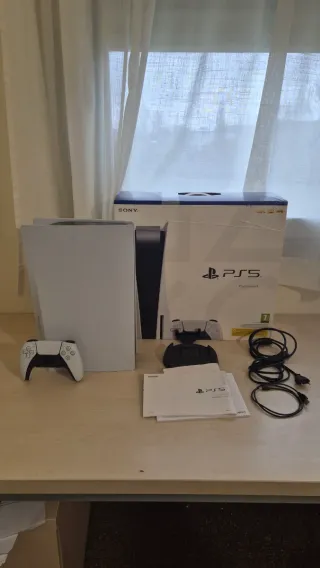 Consola Sony PS5 con lector