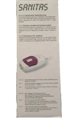 Sanitas IPL 100 Depiladora Permanente