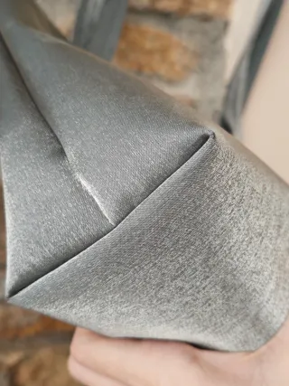 Bolso Tote Mango Plateado