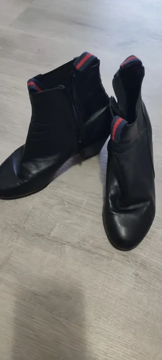 Botines Flamenco Chico Negros