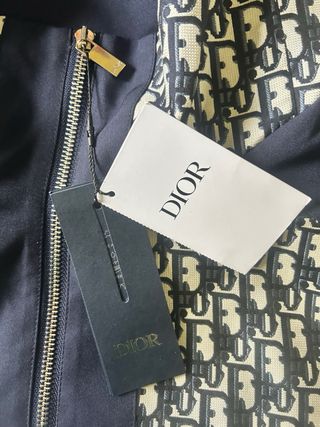 Chaqueta Christian Dior Azul y Blanca, a estrenar!