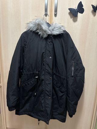 Chaqueta larga invierno con pelo