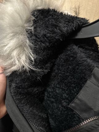 Chaqueta larga invierno con pelo