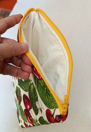 Pack neceseres estampado cerezas