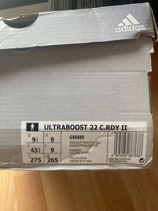 Adidas Ultraboost Impermeables Naranja