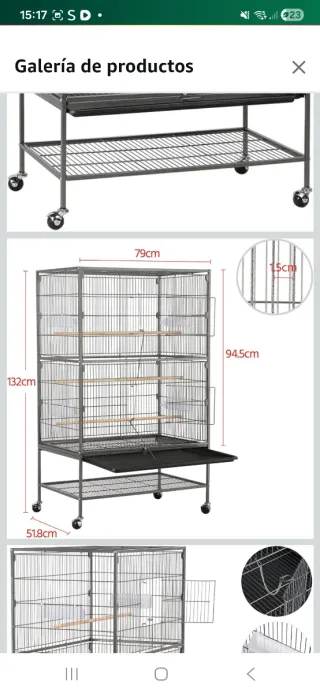 Jaulón/jaula grande