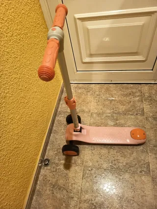 Patinete 3 Ruedas Rosa